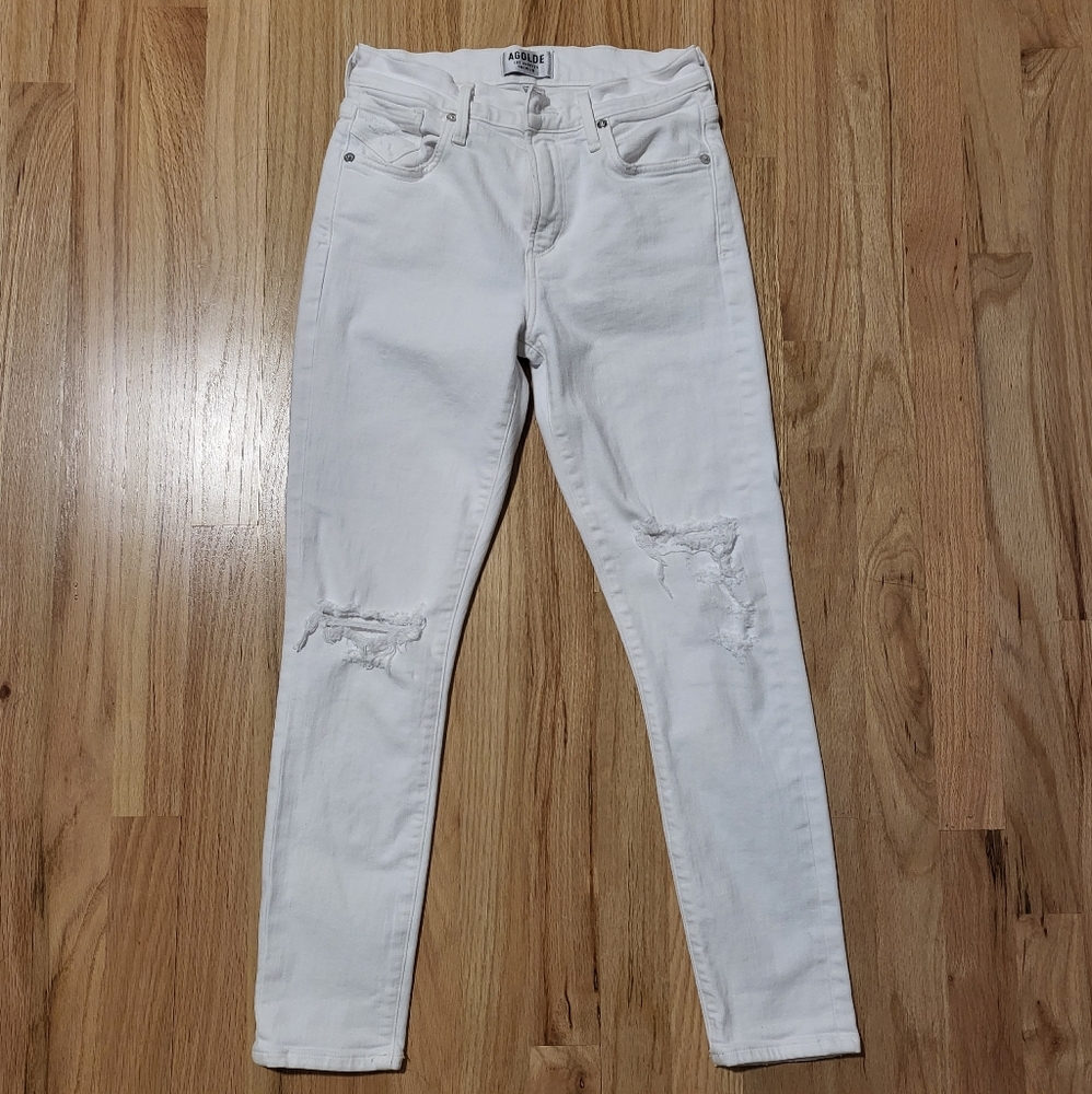 Agolde Sophie crop skinny jeans